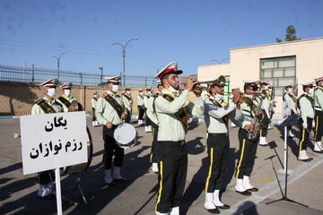 صبحگاه مشترک نیروی انتظامی -سمنان