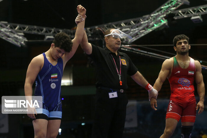 Iran's Greco-Roman wrestling Premier League competitions