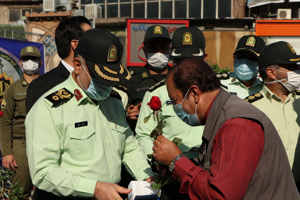 تلاش نیروی انتظامی در استان تهران قابل تقدیر است