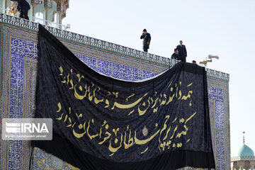 Different image of Imam Reza (AS) holy shrine after two Shia mourning months