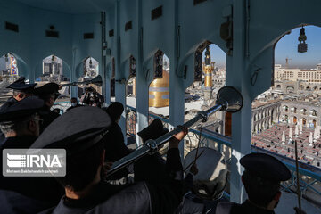 Different image of Imam Reza (AS) holy shrine after two Shia mourning months