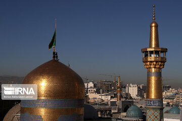 Different image of Imam Reza (AS) holy shrine after two Shia mourning months