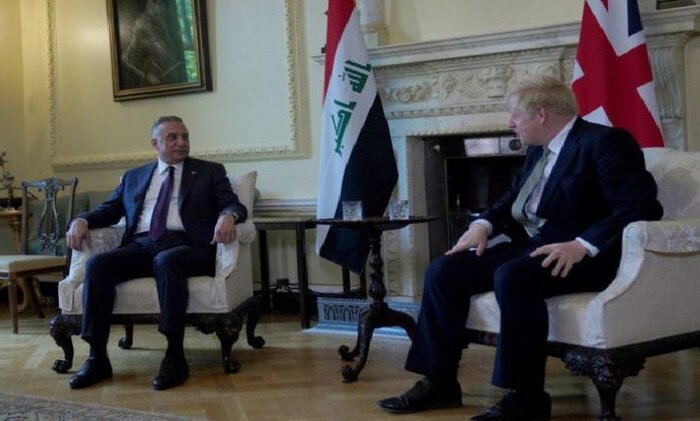نخست وزیر عراق با همتای انگلیسی خود دیدار کرد