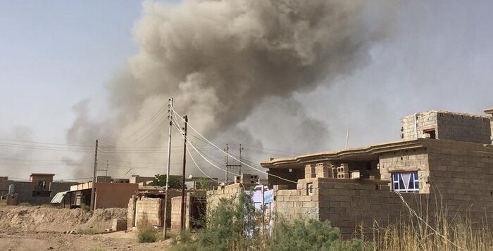 انهدام مقرهای داعش و دستگیری تروریست‌ها در موصل و دیاله