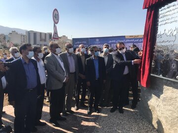 تقاطع غیرهمسطح شهیدان یغمور در شیراز افتتاح شد
