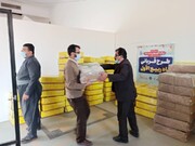 ۱۸۰۰ کیلو گوشت قربانی در بین نیازمندان کردستانی توزیع شد