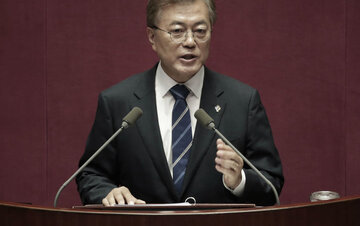 رییس جمهور کره جنوبی: دو کره باید به سمت صلح حرکت کنند