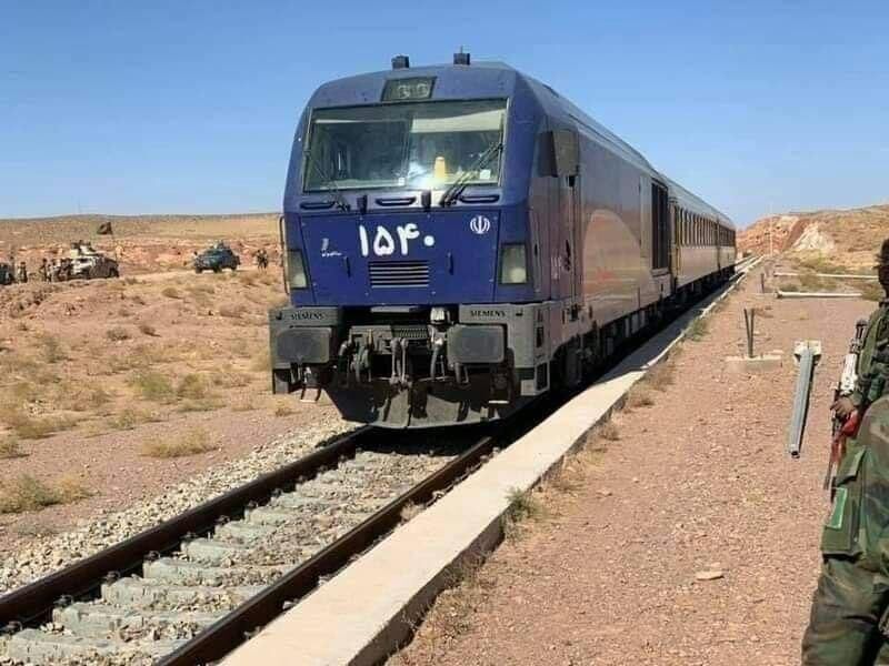 Iran, Afghanistan connected by rail