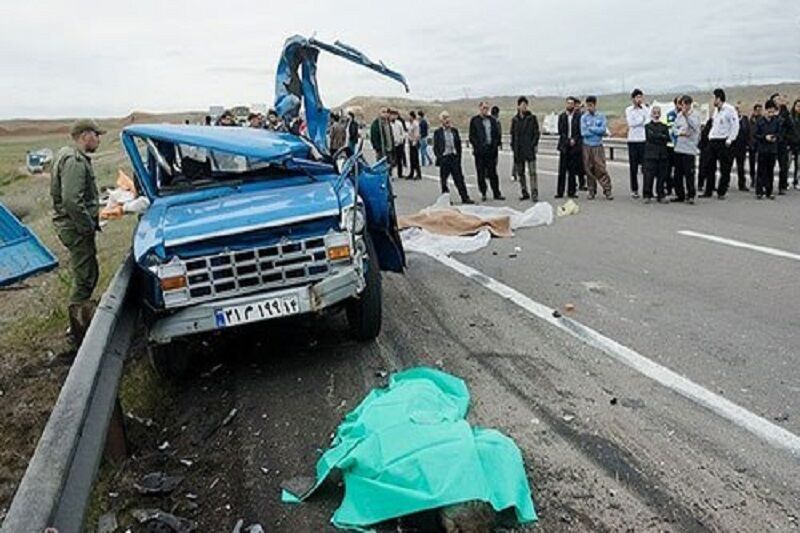 حادثه رانندگی در جاده اردبیل - رضی 2 کشته و 6 مجروح بر جای گذاشت