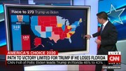 سی ان ان: ترامپ بدون آرا الکترال فلوریدا قادر به پیروزی نیست