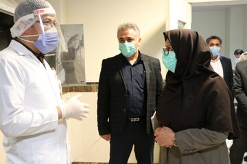بازدید معاون وزیر بهداشت از بیمارستان مهاباد