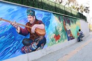 İranlı ressam, Hakkari duvarlarını klasik minyatürle süslüyor