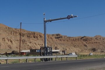 ۱۱ دوربین نظارتی جدید در جاده های استان ایلام نصب شد