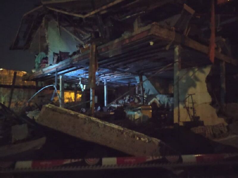 انفجار در پاکدشت تهران موجب تخریب یک خانه شد