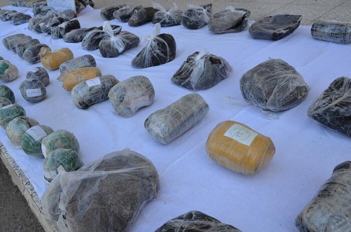 ۲۲۵ کیلو گرم مواد مخدر توسط مرزبانان خراسان رضوی کشف شد