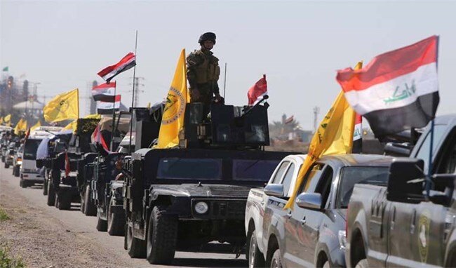 عملیات مشترک الحشد الشعبی و ارتش عراق در استان الانبار