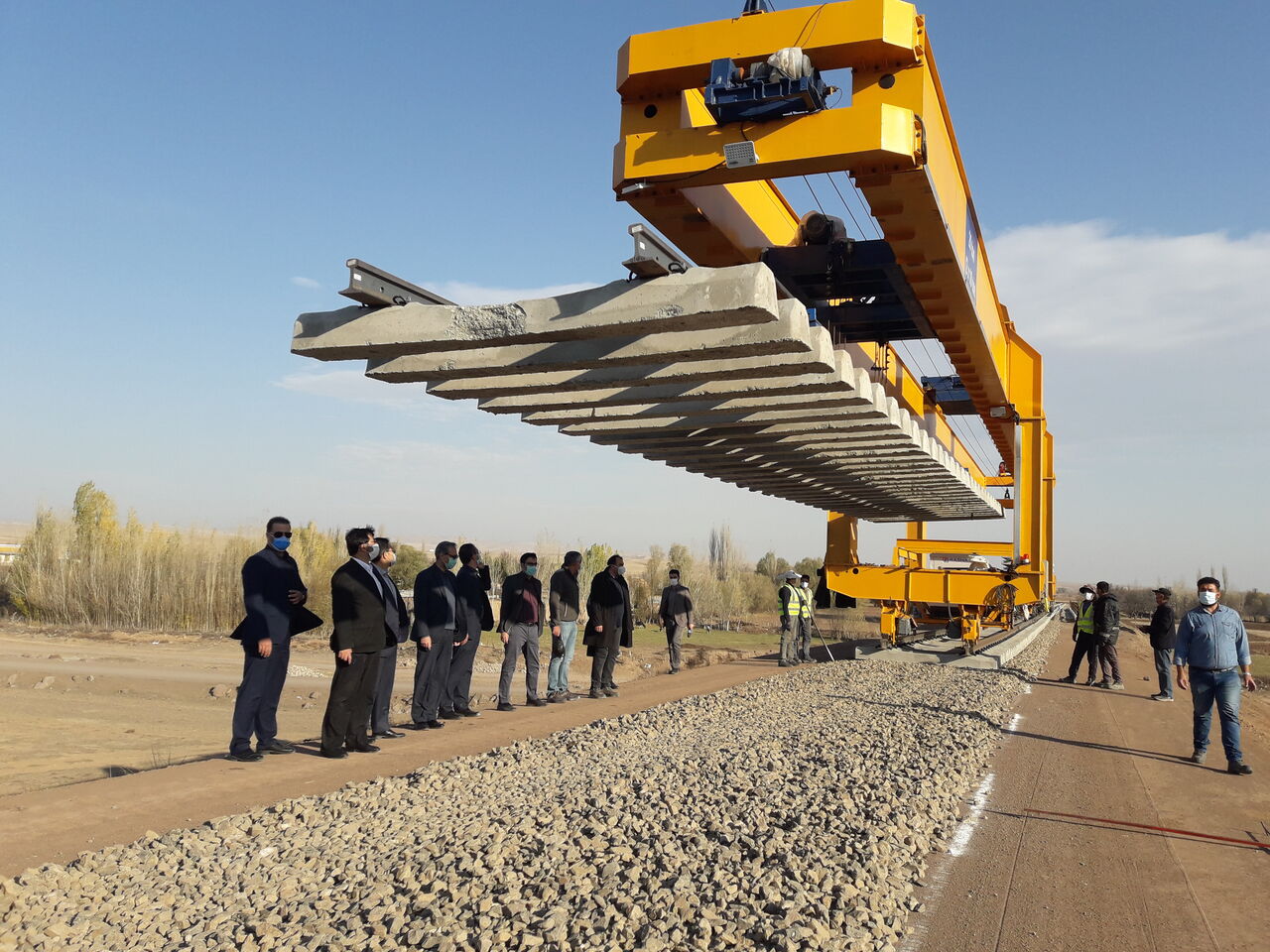 250 میلیارد تومان به پیمانکاران راه آهن اردبیل پرداخت می‌شود