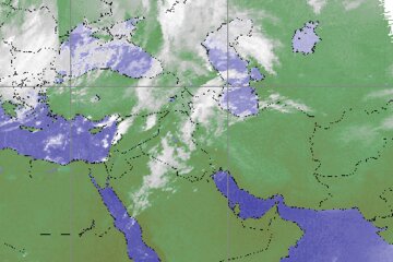 اختلاف ۳۲ درجه‌ای دما در استان اصفهان چهارشنبه ۱۴ آبان