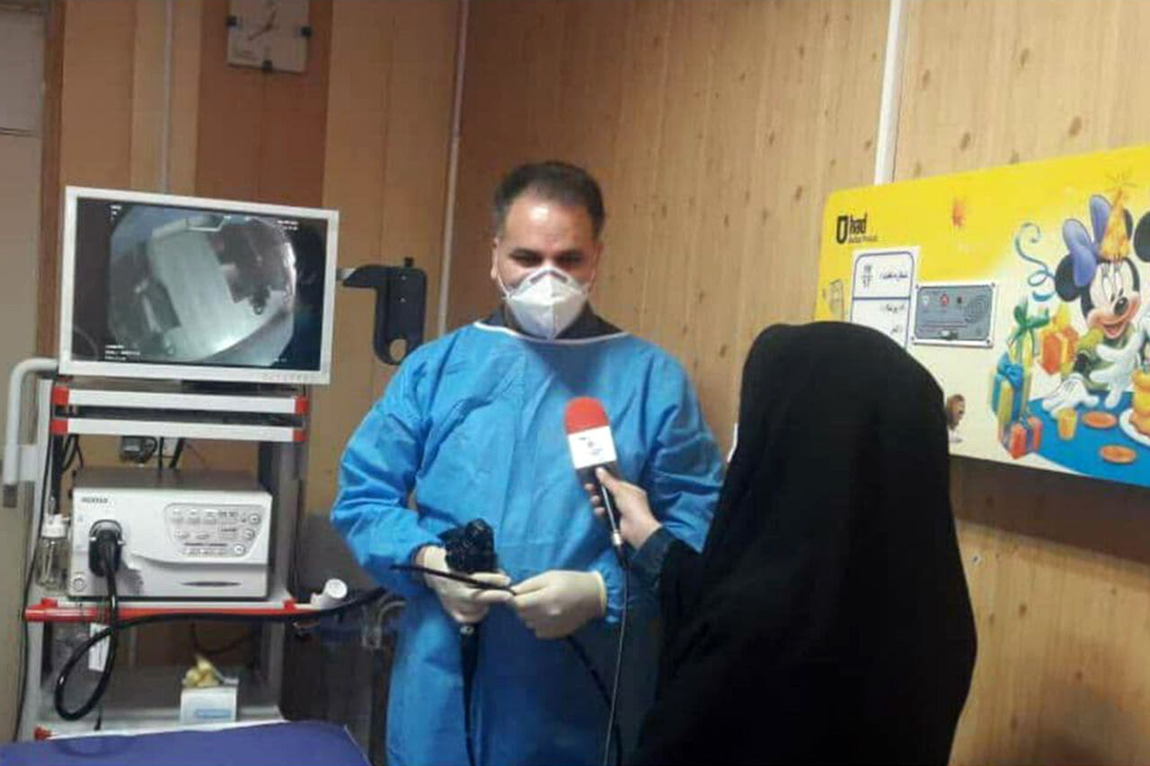 آندوسکوپی اطفال برای نخستین بار در استان اردبیل انجام شد