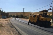عملیات بهسازی محور مهاباد- بوکان با ۱۲۰ میلیارد ریال اعتبار آغاز شد