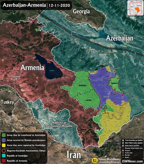 No change in Iran's transit route to Armenia, Azerbaijan