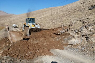 راه ۲ روستای دیگر مهاباد بازگشایی شد 