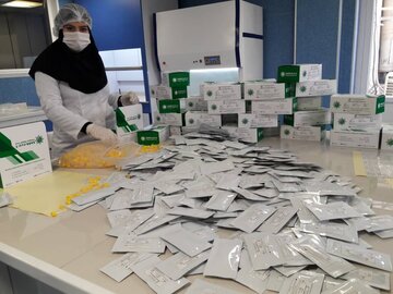 Le kit iranien du test de diagnostic rapide du coronavirus dévoilé 