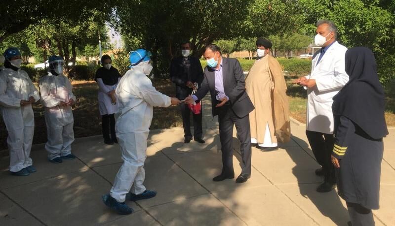کادر درمانی بیمارستان گناوه تجلیل شدند