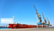 68-thousand-ton freighter carrying wheat docks in Iran’s Chabahar