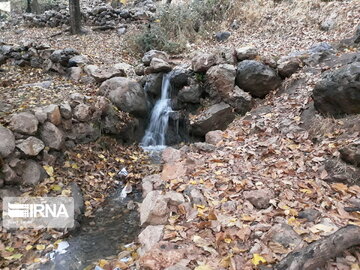 Nature of Iran's Quri Qaleh Village in autumn