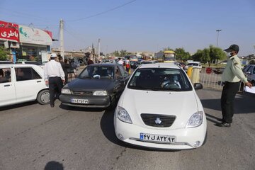 فرماندار از مبادی ورودی و خروجی شهر بندرعباس بازدید کرد