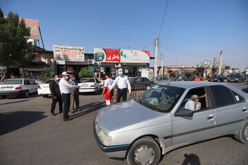 فرماندار از مبادی ورودی و خروجی شهر بندرعباس بازدید کرد