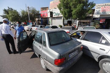 فرماندار از مبادی ورودی و خروجی شهر بندرعباس بازدید کرد