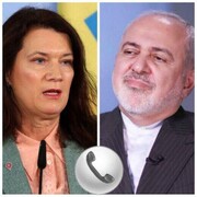 ایران اور سوئڈن کے وزرائے خارجہ کی جوہری معاہدے پر بات چیت
