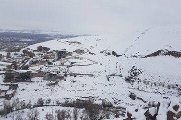 جلوه هایی از طبیعت برفی اشنویه