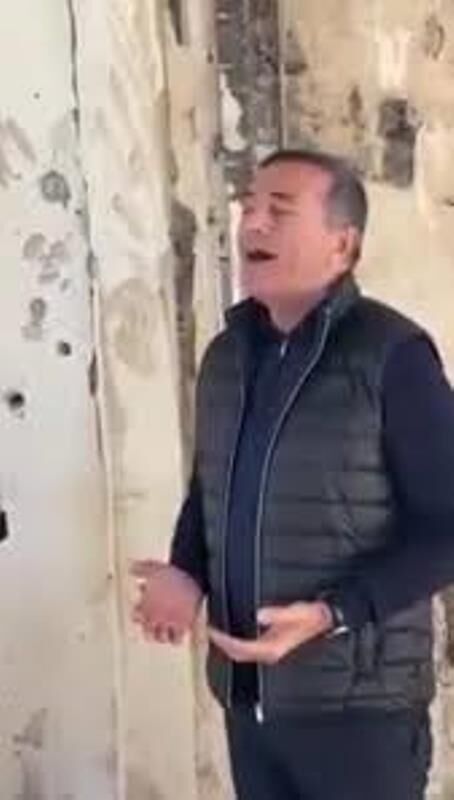 بانگ اذان پس از 27 سال از مسجد شهر آقدام در قره باغ