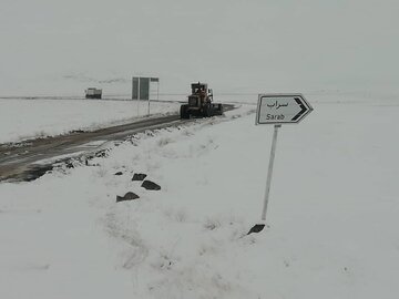 زمستان در روستای میدان مظفرخان بیجار