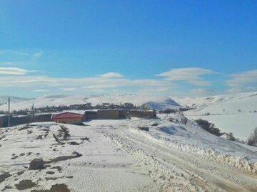 زمستان در روستای میدان مظفرخان بیجار