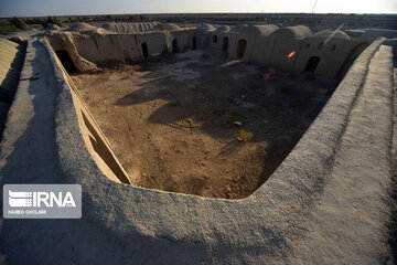 La citadelle Khan Malek dans la province de Sistan et Baloutchistan