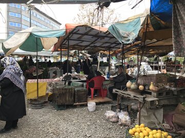 فعالیت بازارهای سنتی آمل در شرایط کرونایی