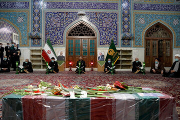 Funeral de despedida por el destacado científico iraní, Mohsen Fajrizade