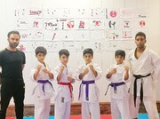تیم کاراته قهرمانان خلیج فارس در رتبه سوم کاتای مجازی کشور جای گرفت