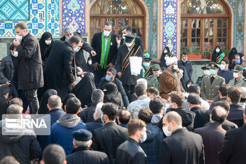 Funeral de despedida por el destacado científico iraní, Mohsen Fajrizade
