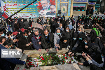 Funeral de despedida por el destacado científico iraní, Mohsen Fajrizade
