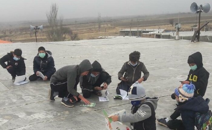 آموزش مجازی؛ چالش در روستای «چاله‌کند» 2