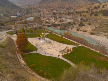 Pataveh Bridge in Iran