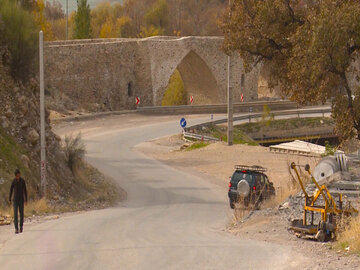Pataveh Bridge in Iran
