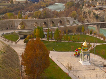 Pataveh Bridge in Iran