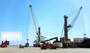 Chabahar Port equipment capable of loading 15,000 tons of goods a day