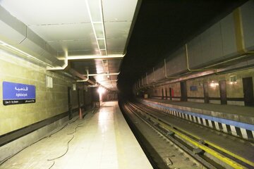 ایستگاه مترو اقدسیه تهران در مرحله بهره برداری قرار گرفت